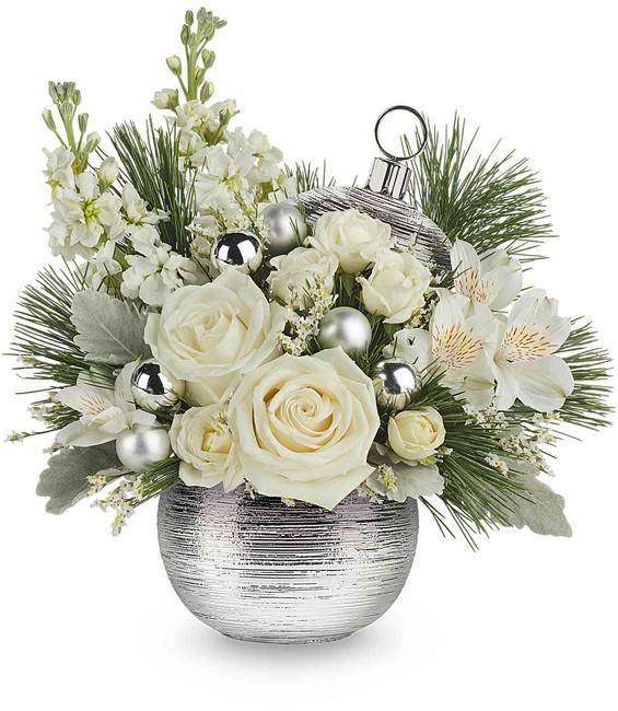 Silver Snowfall Bouquet